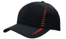Headwear Breathable Poly Twill with Small Check Patterning Cap - 4010