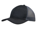 Headwear - Breathable poly twill with honeycomb mesh - 3972