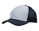 Headwear - Breathable poly twill with honeycomb mesh - 3972