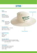 Headwear Canvas Hat - 3795