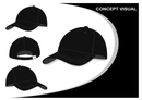 Headwear - Cotton Twill Cap with Buckle - 3963