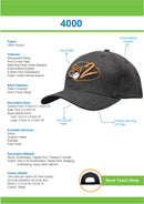Headwear Premium American Twill Cap - 4000
