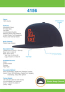 Headwear-Premium American Twill A Frame Cap - 4156