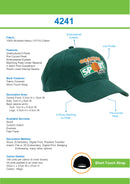 Headwear-Brushed Heavy Cotton Cap-4241