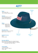 Headwear Collapsible Cotton Twill & Soft Mesh Hat - 4277