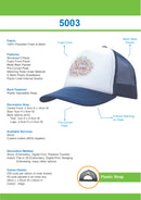 Headwear Trucker Mesh Cap - 5003