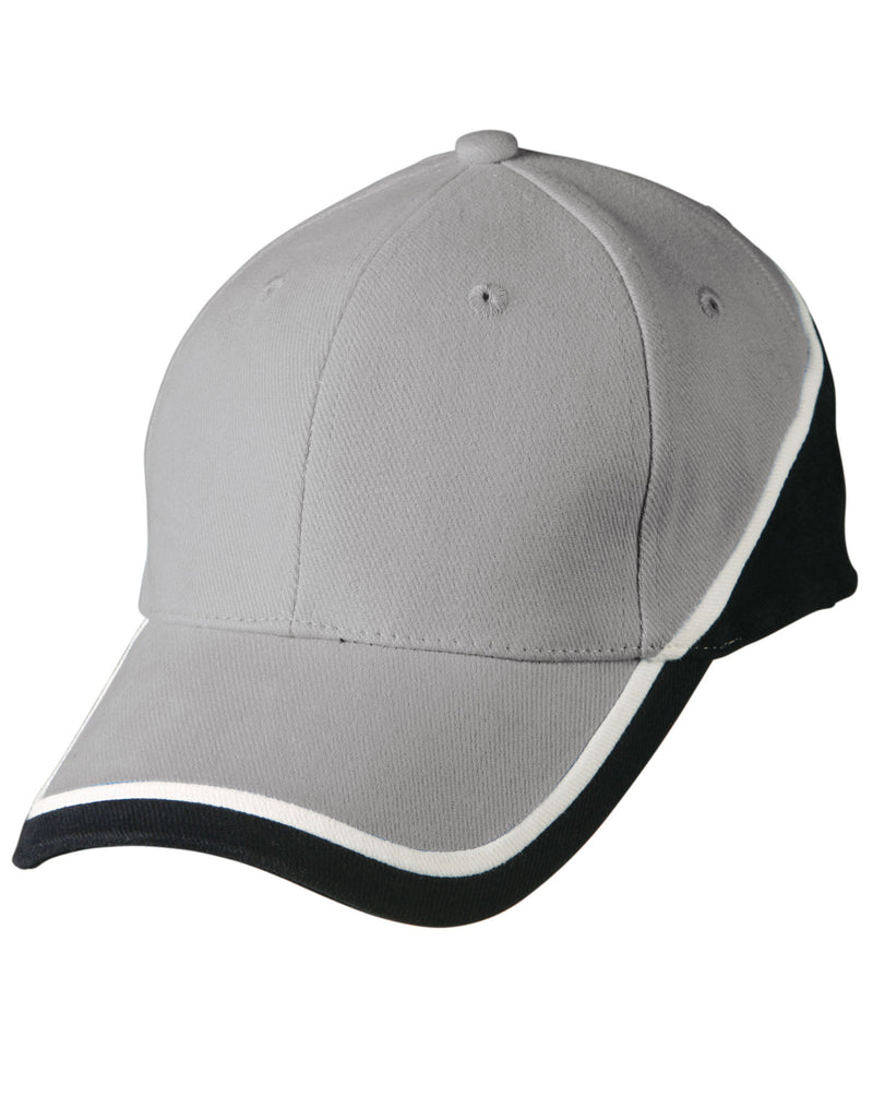 Winning Spirit-Tri Contrast Colours Cap-CH38