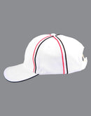 Winning Spirit CH76 Tri-Colour Pique Mesh Cap