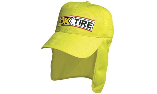 Headwear Luminescent Safety Cap with Flap - 3023