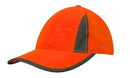 Headwear Luminescent Safety Cap with Reflective Inserts and Trim - 3029