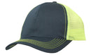 Headwear -Breathable Poly Twill With Mesh Back - 3819