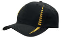 Headwear Breathable Poly Twill with Small Check Patterning Cap - 4010