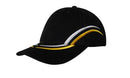 Headwear-Brushed Heavy Cotton with Curved Embroidery on Crown and Peak-4075