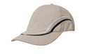 Headwear-Brushed Heavy Cotton with Curved Embroidery on Crown and Peak-4075