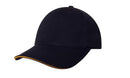 Headwear - Chino Twill with Sandwich Trim - 4080