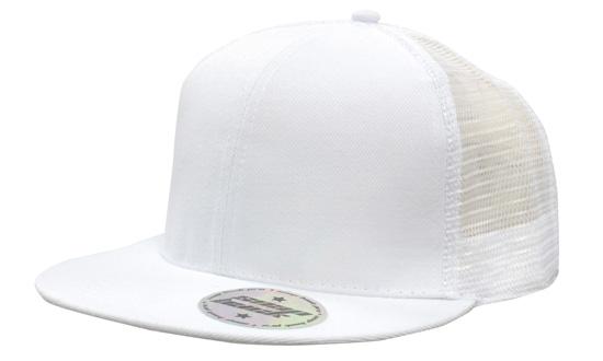 Headwear Premium American Twill with Mesh Back & Snap Back Pro Styling Cap - 4138