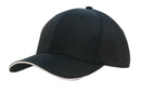 Headwear - Sports Ripstop Cap with Sandwich Trim - 4149