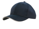 Headwear - Sports Ripstop Cap with Sandwich Trim - 4149
