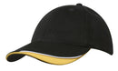 Headwear-Brushed Heavy Cotton with Indented Peak-4167