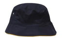 Headwear Brushed Sports Twill Bucket Hat-4223