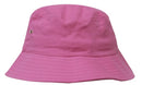 Headwear Brushed Sports Twill Bucket Hat-4223