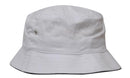 Headwear Brushed Sports Twill Bucket Hat-4223