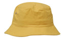 Headwear Brushed Sports Twill Bucket Hat-4223