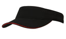 Headwear-Brushed Heavy Cotton Visor Cap-4230