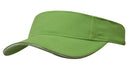 Headwear-Brushed Heavy Cotton Visor Cap-4230