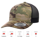 Macleod Scotland - 6606MC Retro Trucker Multicam