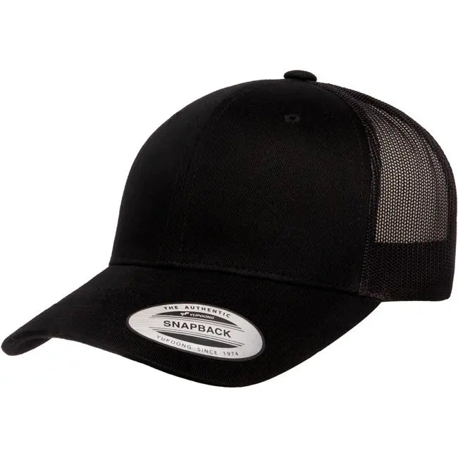 6606R Recycled Mesh Retro Trucker Cap