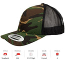 Macleod Scotland -Camo 6606T Classic Retro Trucker