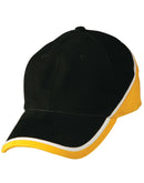 Winning Spirit-Tri Contrast Colours Cap-CH38