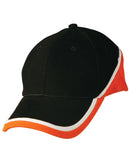 Winning Spirit-Tri Contrast Colours Cap-CH38