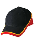 Winning Spirit-Tri Contrast Colours Cap-CH38